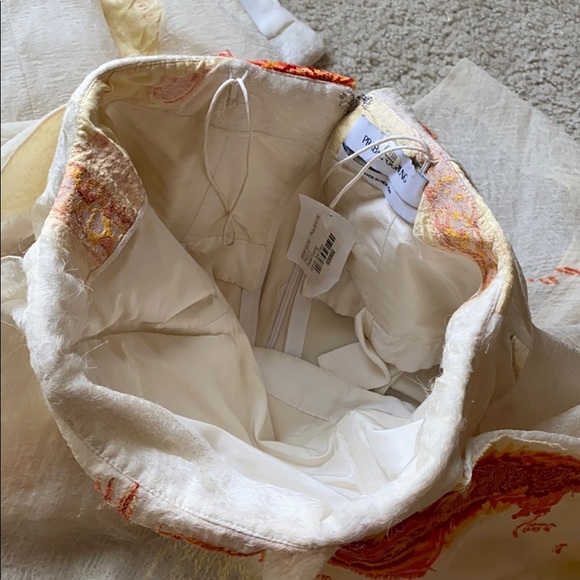 Prabal Gurung orange zest strapless dress art - Picture 12 of 14